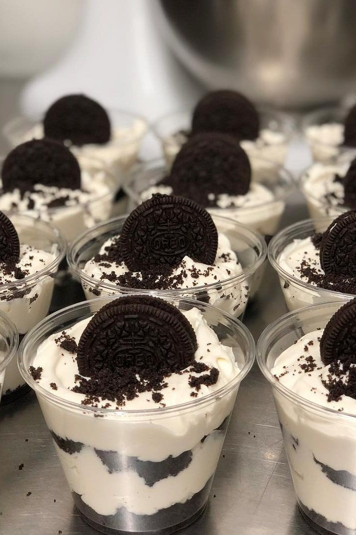 Postre de Oreo en vasito